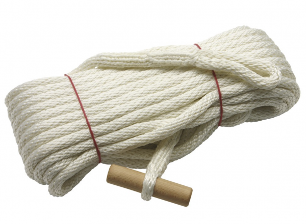 Feuerwehrleine Fangleine DIN 14920 F 30-H 30 m Holzknebel - Absturz Sicherung